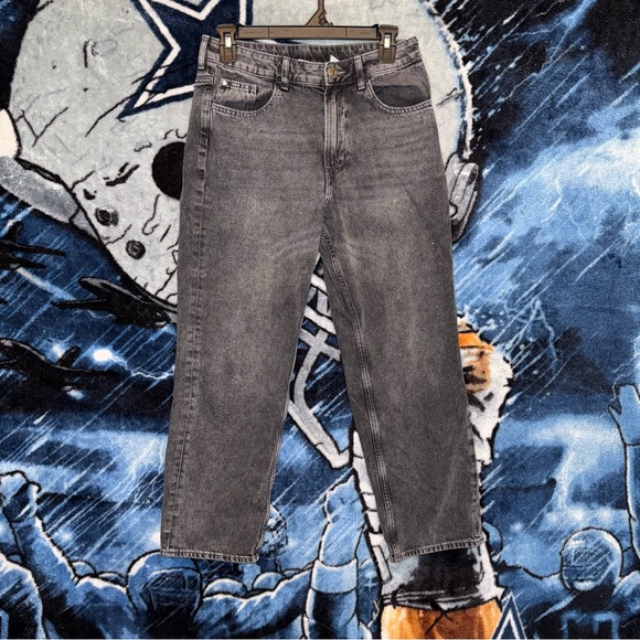 H&M Kids Charcoal Baggy Jeans - Picture 1 of 3